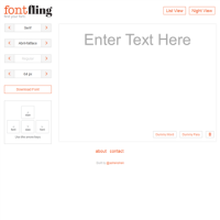 免費英文字體查找網_fontfling.com