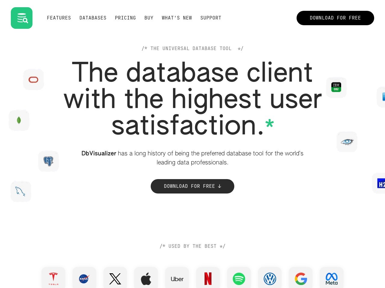 點擊放大圖片 DbVisualizer