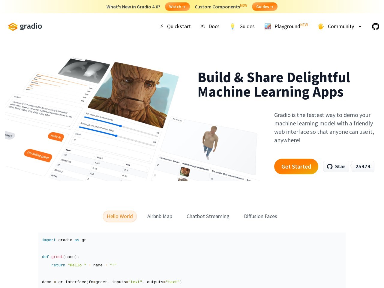 點(diǎn)擊放大圖片 Gradio