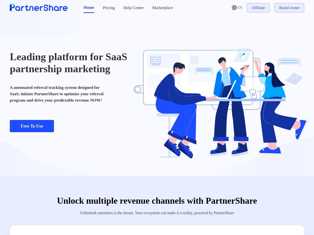 PartnerShare聯盟推廣系統